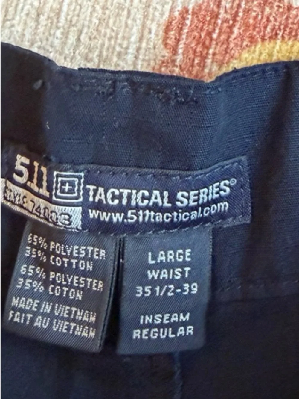 5.11 Tactical Men's Cargo Pants in Navy